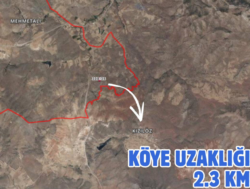 KONYA GÜNEYSINIR MEHMETALİ 2.960 M² TARLA SATILIKTIR - KONYA GÜNEYSINIR fotoğraf 2